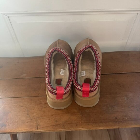 Women's UGG Tazz Platform Slipper Chestnut Women's Tasman Chestnut Size 9 - Picture 5 of 6